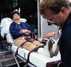 Patient transfer ontario stretcher mode